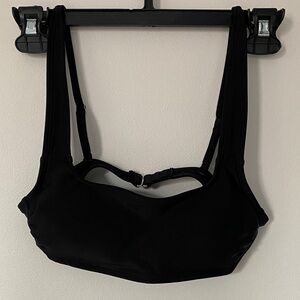 Xhilaration Juniors' Bralette Bikini Top - Black - Small